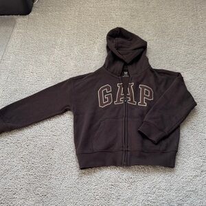Boys Gap Zip Up Hoodie Size 4-5